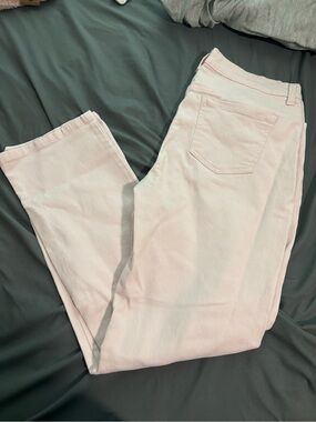 Gloria Vanderbilt Pastel Pink Straight Leg Jeans